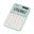 CASIO MS-20YC-LG Taschenrechner hellgr&uuml;n, wei&szlig;