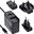 InLine TravelCharge USB-C Netzteil 140W, GaN, festes Kabel, EU/UK/US,