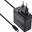 InLine TravelCharge USB-C Netzteil 140W, GaN, festes Kabel, EU/UK/US,