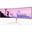 49" (124,46cm) Arozzi Nova 49TUW165 pink 5120x1440 1x USB-C mit