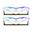 32GB TeamGroup T-Force Delta RGB wei&szlig; DDR5-6400 DIMM CL32 Dual