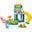 LEGO Bluey 11201 - Bluey und Chloe auf dem Spielplatz