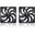 140x140x25mm Noctua NF-A14x25 G2 PWM Sx2-PP chromax.black (schwarz,
