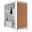 Corsair FRAME 4000D RS Wood Mid-Tower, White/Oak Midi
