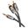 (&euro;17,80*/1m) 0.50m goobay Audio Adapterkabel 3,5mm 3.5mm Klinke
