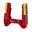 Jamara M?hwerke rot m. Frontlader f. RC-Traktor 1:24S