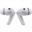 Motorola Moto Buds 2 Plus, bight wight
