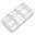 EK Water Blocks EK-Scalar Quad 2-Slot - Acryl