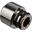 EK Water Blocks EK-Quantum Torque Push-In Adapter M 14 - schwarz