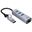 Conceptronic Adapter USB-C/-A3.0->GbE+3x-A3.0 5Gbs gr