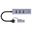 Conceptronic Adapter USB-C/-A3.0->GbE+3x-A3.0 5Gbs gr