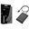 Conceptronic Dual-Interf. Smart-ID Kartenleser USB-A schwarz