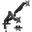 Equip Tischhalterung 17"-32"/2TFT 360? Gasfeder 9Kg schwarz