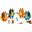 LEGO Bluey 11217 Blueys Familie aus Steinen