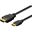 (&euro;2,63*/1m) 3.00m goobay HDMI Anschlusskabel HDMI Typ A Stecker
