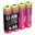 ANSMANN Akkus Pure Power Li-Ion Mignon AA 3.500 mAh, 4 St.