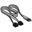 (&euro;30,62*/1m) 0.65m Corsair Stromkabel Premium 12V-2x6 auf 2x6+2