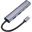 Conceptronic 4-1 Dock USB-C->2xUSB-C/2xUSB-A/100WPD gr