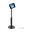 ERGONOMIC SOLUTIONS SPACEPOLE ARC VESA 75/100 ADJUSTABLE FLOOR STAND