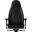 noblechairs ICON Echtleder Gaming Stuhl - schwarz/schwarz