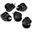 noblechairs Hartbodenrollen V2 - 60 mm mit autom. Feststellfunktion