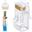 Equip Stecker Cat6a RJ45 UTP geschirmt werkzeugfrei 100Stk
