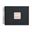 hama Fotoalbum Fine Art neutral 24,0 x 17,0 cm, 50 schwarze Seiten
