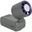 Verbatim Cool 'n' Go Ice Touch Mini Handheld Fan Purple/Grey