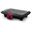Tefal EasyGrill Red BG90F5 (schwarz/rot, 2.300 Watt, mit Standbeinen)