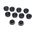 EK Water Blocks EK-PLUG G1/4 Acetal - Schwarz (10 pack)