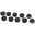 EK Water Blocks EK-PLUG G1/4 Acetal - Schwarz (10 pack)