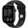Apple Watch S12 2026 Aluminium 46mm Schwarz (Sportarmband schwarz) M/L