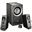 Hama Aktivboxen Q 1000 2.1 System 70W RMS Schwarz