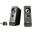 Hama Aktivboxen Q 1000 2.1 System 70W RMS Schwarz