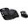 Logitech Cordless Desktop Wave Pro Tastatur+Maus Schwarz Deutsch USB