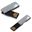 2 GB Transcend JetFlash V90C schwarz/silber USB 2.0