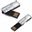 8 GB Transcend JetFlash V90C silber USB 2.0