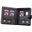 Hama Vegas schwarz Speicherkarten-Etui für 4 SD-Karten und 4