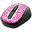 Microsoft Mouse 3500 USB wei&szlig;/pink (kabellos)