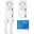 AVM FRITZ!Powerline 520E Set 500 MBit/s 1x LAN 10/100/1000 2er Pack