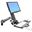 ERGOTRON StyleView Sit-Stand Combo Arm schwarz