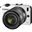 Canon EOS M Kit inklusive EF-M 18-55 mm f/3.5-5.6 IS STM + Speedlite