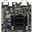 ASRock AD2550-ITX Intel NM10 So.BGA Single Channel DDR3 Mini-ITX