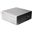 Silverstone Lascala LC17 Desktop ohne Netzteil silber