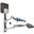 Ergotron 45-358-026 LX Steh-Sitz-Wandmontagesystem Wandhalterung