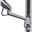 Ergotron 45-358-026 LX Steh-Sitz-Wandmontagesystem Wandhalterung