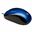 V7 Mid Size Optical Mouse USB schwarz/blau (kabelgebunden)