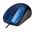 V7 Mid Size Optical Mouse USB schwarz/blau (kabelgebunden)