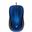 V7 Mid Size Optical Mouse USB schwarz/blau (kabelgebunden)