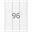 Herma 4202 ablösbar Universal-Etiketten 6.35x8.5 cm (25 Blatt